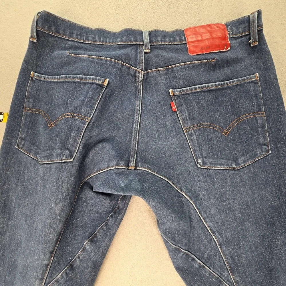 Levis Engineered Jeans Mens LEJ 541 Dark Wash‎ Blue Athletic Tapered Fits 34x25
